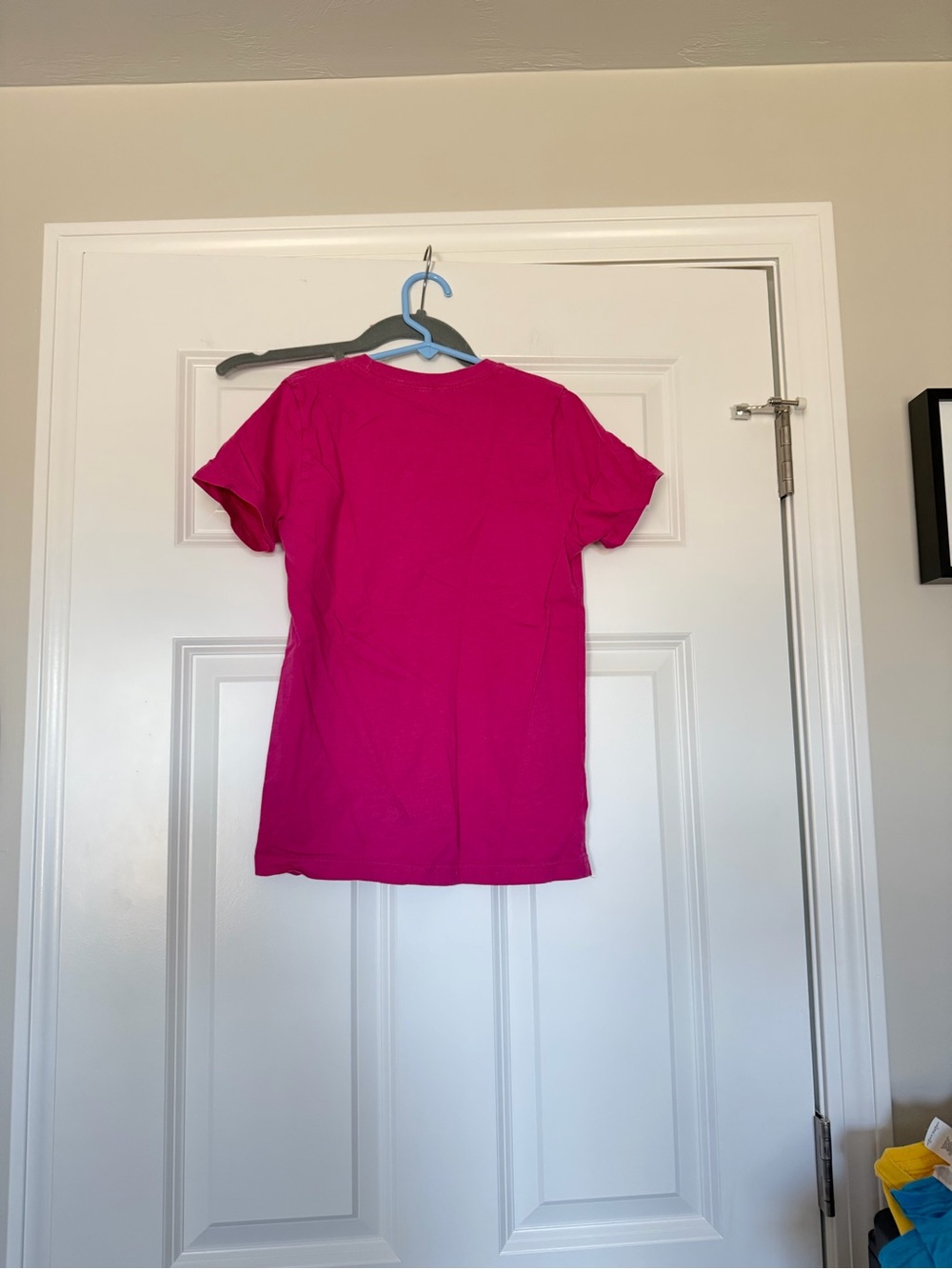 Kids Disney tshirt small shop design I like my food Mickey shaped size M pink - Picture 6 of 6